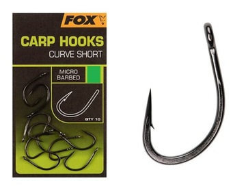 FOX CARPS HOOK HACZYKI KARPIOWE CURVE SHORT NR 2