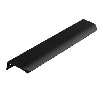 UCHWYT MEBLOWY KRAWĘDZIOWY CZARNY MAT UA2 256/276
