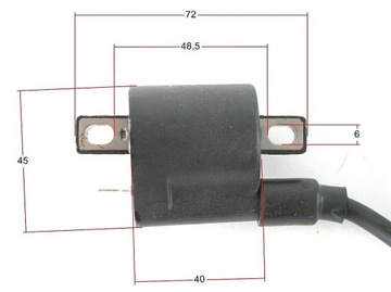 Катушка зажигания Quantum Jog с шноркелем для 2T СКУТЕРА