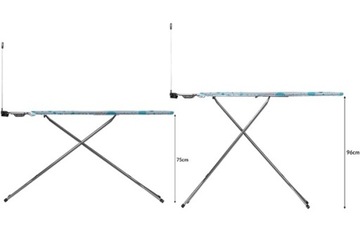 VILEDA STAR PLUS ГЛАДИЛЬНАЯ ДОСКА ШИРОКАЯ 120 x 38 СМ + РОЗЕТКА ДЛЯ АНТЕННЫ