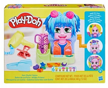 CIASTOLINA PLAY-DOH Salon Fryzierski, zabawka kreatywna