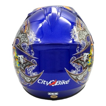 ШЛЕМ ДЕТСКИЙ ДЕТСКИЙ КРОСС-ВЕЛОСИПЕД ДЛЯ CROSS QUAD ЛЕГКИЕ ОЧКИ XS