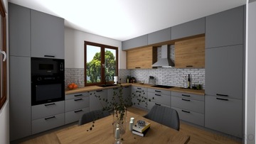 3D визуализация проекта Кухня, кухонная мебель