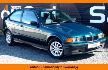 BMW Seria 3 E36 Compact 316 i 102KM 1996 BMW 316i Compact Klimatyzacja BEZWYPADKOWY Automat, zdjęcie 1