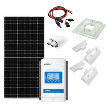 Солнечный комплект для кемпера, фургона, большая солнечная панель 405 Вт.