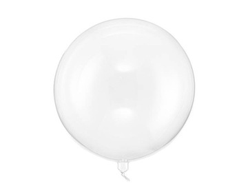 BALON KULA PRZEZROCZYSTY TRANSPARENTNY 40 CM