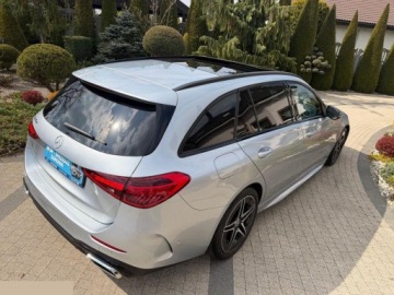 Mercedes Klasa C W206 Kombi 2.0 220d 200KM 2024 Mercedes Klasa C 220d 9G-TRONIC AMG Line 2024r Perfekcyjny! Możliwa zamiana, zdjęcie 23