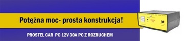 PROSTOWNIK PC 12V 30A PC Z ROZRUCHEM POLSKI