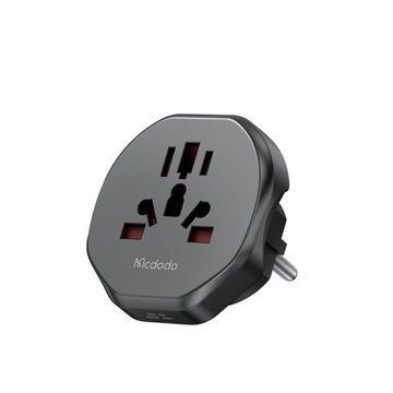 MCDODO УНИВЕРСАЛЬНЫЙ АДАПТЕР ДЛЯ ПУТЕШЕСТВИЙ ЕС-ЕС, США, Великобритания, AU CN АДАПТЕР 2500 Вт