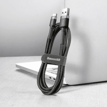 Кабели BASEUS USB-C, 1 м, для быстрой зарядки, с усиленной оплеткой, USB Type-C QC 3.0
