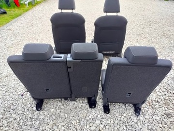 KOMPLET SEDADLA SKODA KODIAK IDEALNI 5 OSOBNĚ VYHŘÍVANÉ