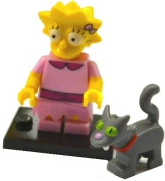 NOWA LEGO Figurka The Simpsons Seria 2 - Lisa - sim030 , colsim2-3