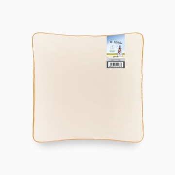 Poduszka 40x40 Mr. Pillow puch gęsi 60% bawełna kremowa 240g AMZ