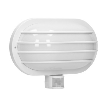 LASO, oprawa ogrodowa z czujnikiem ruchu 180°, 1x60W, E27, IP44,