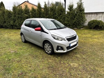 Peugeot 108 1.2 VTi 82KM 2016 Peugeot 108 1,2 PureTech 82KM 5D Klima 87.000km FV, zdjęcie 11