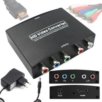 Konwerter z HDMI na COMPONENT YPbPr / LP Audio / 5