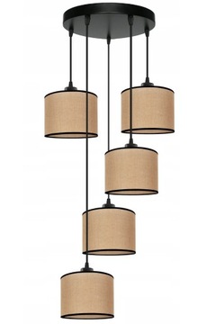 Lampa wisząca na abażur Eko Juta styl Boho E27