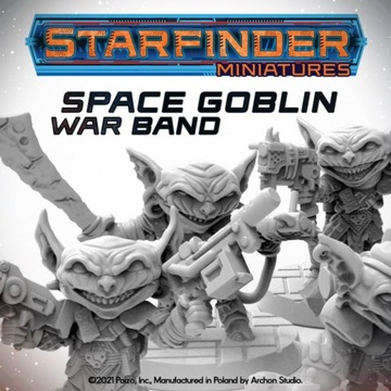Starfinder - Space Goblin War Band 6 szt.