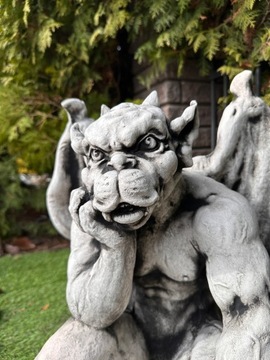 Горгулья XXL бетонные садовые фигурки горгульи большие