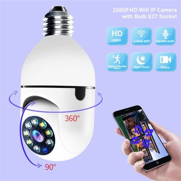 Wi-Fi домашняя камера безопасности 2MP HD Беспроводная камера безопасности дома Smart Motion D