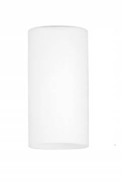 Klosz do lampy 18cm walec tuba mleczny