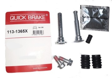 COROLLA E11 97- ZESTAW NAPRAWCZY PROWADNIC SWORZNI ZACISKU ŚRUBY PRZÓD