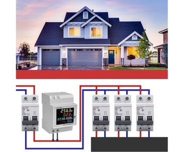 D52-2066 ЦИФРОВОЙ СЧЕТЧИК ЭЛЕКТРОЭНЕРГИИ 100А