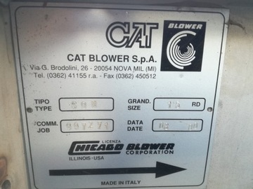 Вентилятор CAT BLOWER из нержавеющей стали