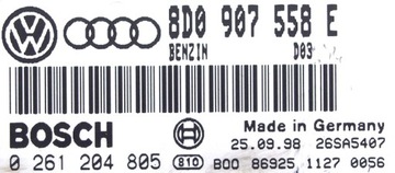 JEDNOTKA MOTORU VOLKSWAGEN OE 8D0907558E
