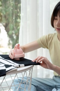 Бритва для одежды TRYMER CAT, розовая