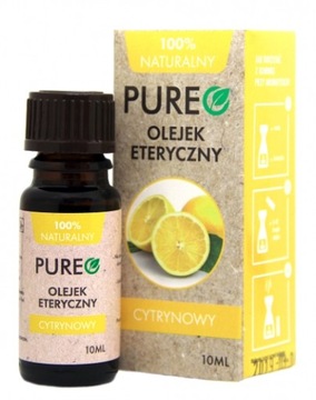 Pureo, olejek eteryczny cytrynowy, 10 ml