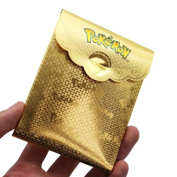 КОЛЛЕКЦИОННЫЕ ИГРОВЫЕ КАРТЫ POKEMON СПЕЦИАЛЬНЫЕ ЗОЛОТО ЧЕРНЫЕ 20 ШТ.