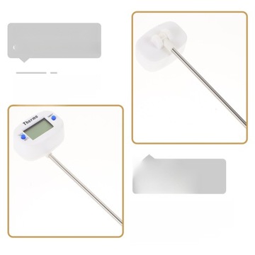 КУХОННЫЙ ПИЩЕВОЙ ТЕРМОМЕТР ИНДИКАТОР ТЕМПЕРАТУРЫ ЗОНД МЕТАЛЛ МАСЛО