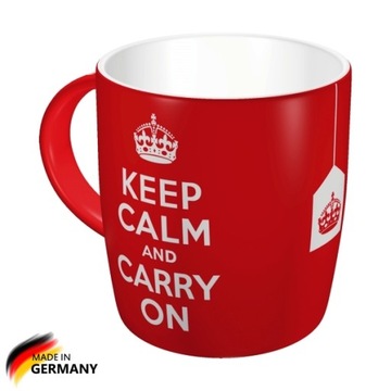 Nostalgic Art Kubek Keep Calm and Carry On