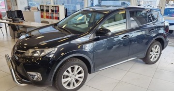 Toyota RAV4 IV MPV Valvematic 150 152KM 2014 Toyota RAV4 2.0 benzyna dobre wyposazenie, biale skory FV23 2.0 151KM
