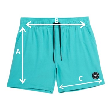 4F ШОРТЫ МУЖСКИЕ ДЛЯ ПЛАВАНИЯ СПОРТИВНЫЕ ШОРТЫ ДЛЯ БАССЕЙНА, размер XL