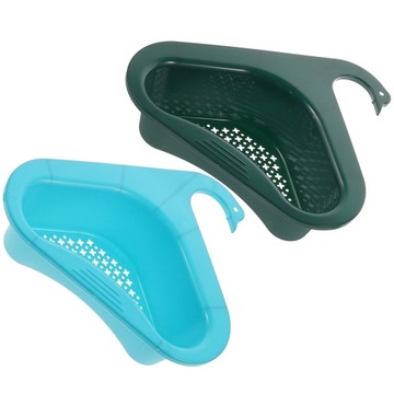 Sink Triangular Drain Basket Rack Mesh Filter