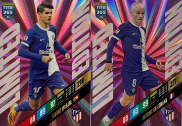 FIFA 2024 Zestaw 2 Kart Limited Atlético de Madrid Morata Griezmann