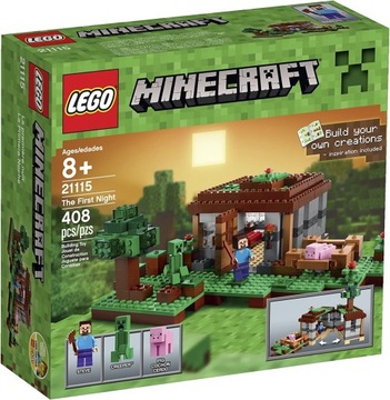 LEGO MINECRAFT 21115 Первая ночь УНИКАЛЬНО