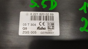 MERCEDES S W221 MODUL ZESILOVAČ ANTÉNY A2218200289
