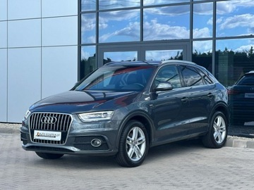 Audi Q3 I SUV 2.0 TDI 140KM 2014 Audi Q3 2x S-LINE! LED Bixenon Półskóra, zdjęcie 2