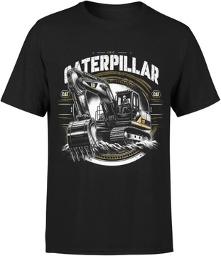 KOSZULKA MĘSKA KOPARKA CATERPILLAR PREZENT DLA BUDOWLAŃCA KOPARKOWEGO ROZ S