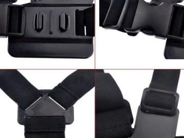 Регулируемые нагрудные ремни, крепление для камер GoPro Hero 11/10/9.