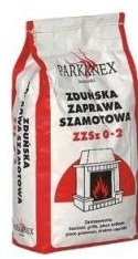 Zduńska zaprawa szamotowa 25kg obudowa kominek