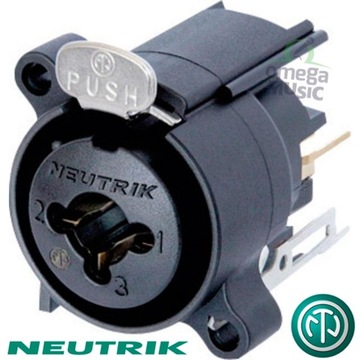 Gniazdo PCB Neutrik NCJ6FA-V Gniazdo panelowe XLR