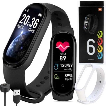 OPASKA SPORT SMARTWATCH SMARTBAND ZEGAREK M6