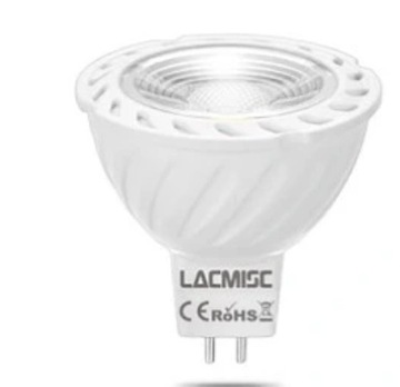 ŻARÓWKA LACMISC MR16 7W GU5.3 LED,AC/DC 12V 1SZT