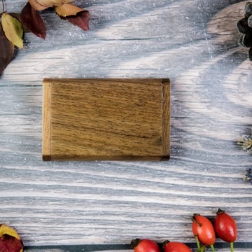 Деревянная флешка - орех 32 ГБ + коробка + гравировка