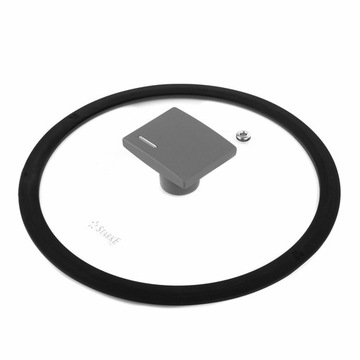 Кастрюля, гранитное покрытие, ИНДУКЦИОННАЯ кастрюля Genius 2,5л с крышкой Starke Pro