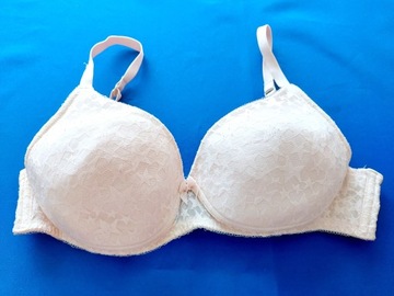 70DD UK 32DD John Lewis usztywniany gładki bez fiszbin koronka ET3398